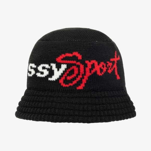 Stussy Holiday 2024 Knit Bucket Hat NWOT From JAPAN RARE SIZE L XL - Picture 1 of 6
